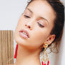 piramid-tassel-gold-plated-earrings