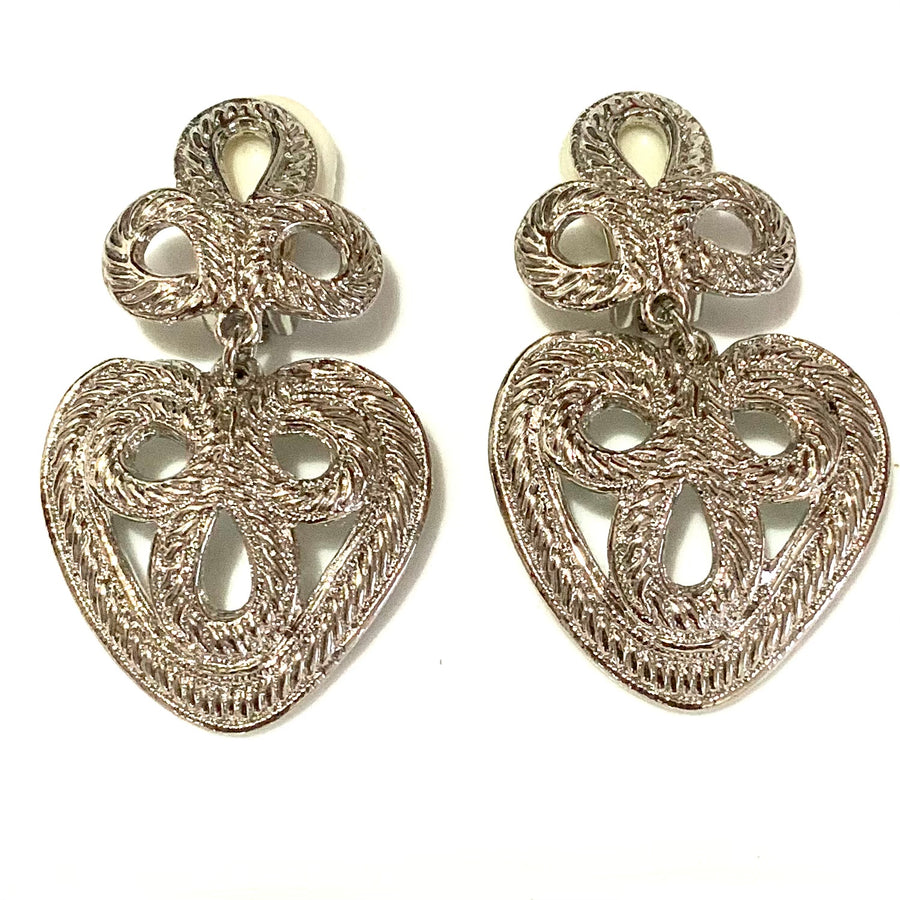 Vintage Silver Dangle Earrings