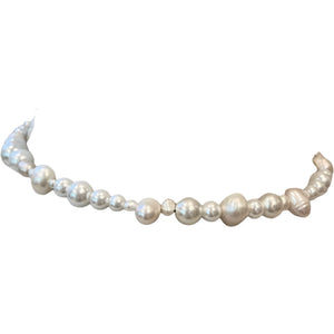Assorted Pearls Choker Necklace