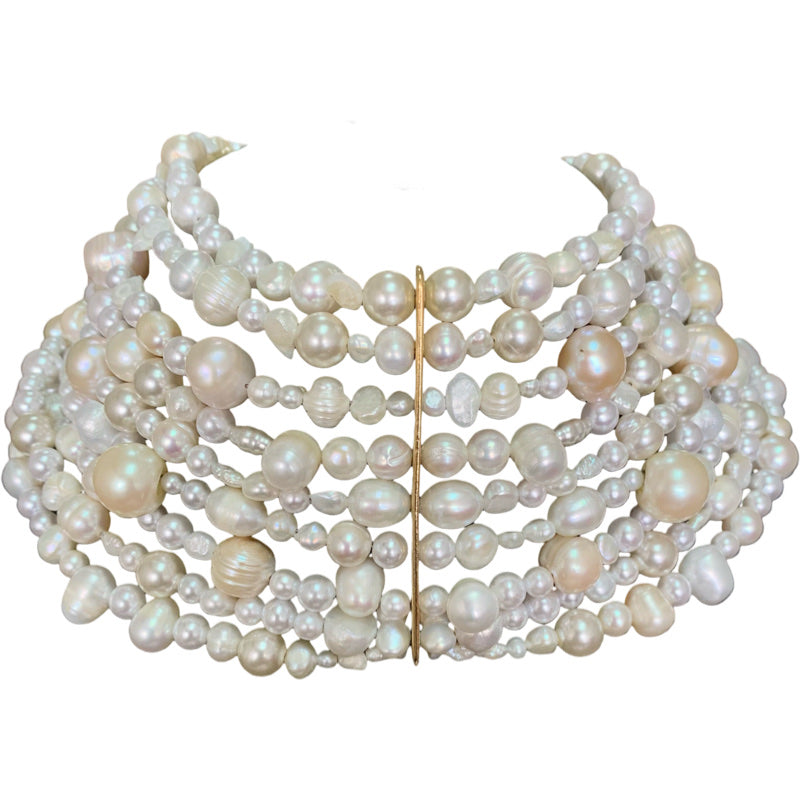 Choker Maxi Pearl Necklace