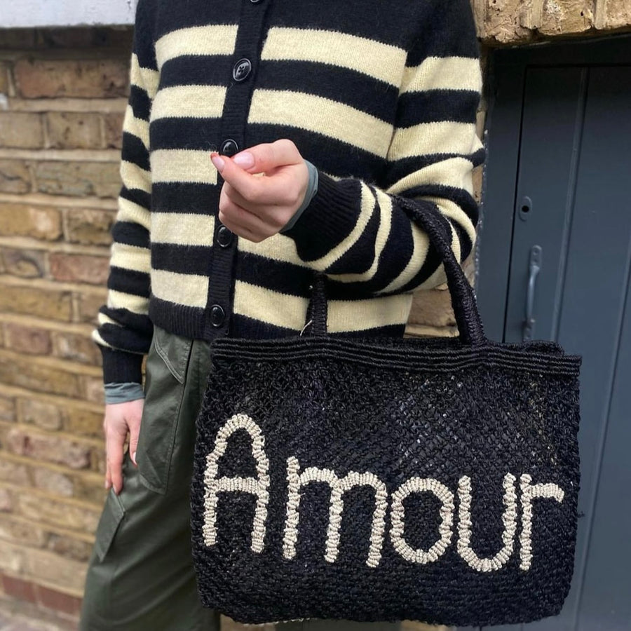 AMOUR JUTE BAG - SMALL / available PRE-ORDER