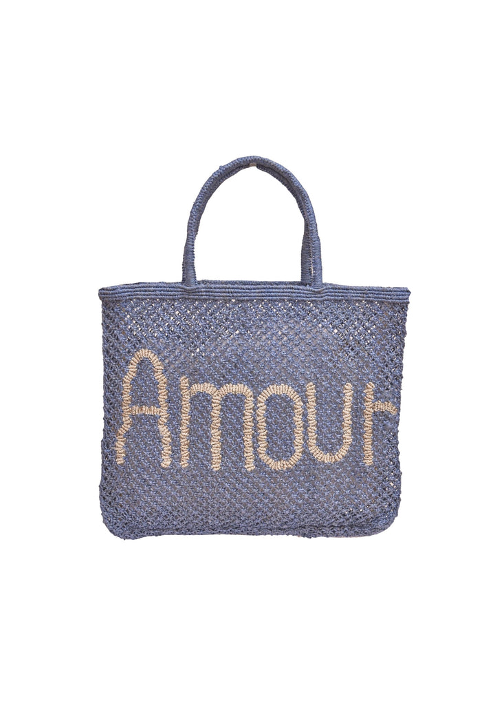AMOUR JUTE BAG - SMALL / PEBBLE /available PRE-ORDER