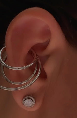 Triple Loop Ear Cuff