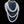60cm Long Chunky Pearls Trend Necklace