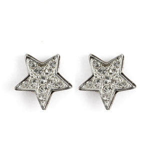 Small Star Pave Stud Earring