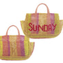 STRIPES JUTE BAG