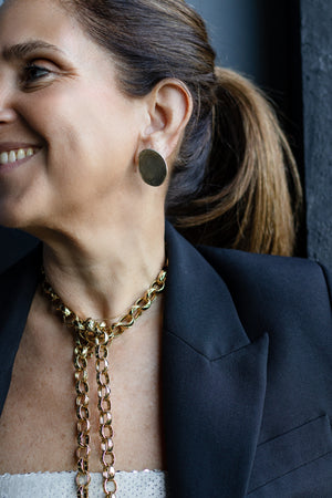 DOUBLE COIN NECKLACE