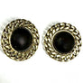 Vintage Round   Stud Earrings