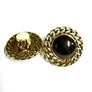 Vintage Round   Stud Earrings
