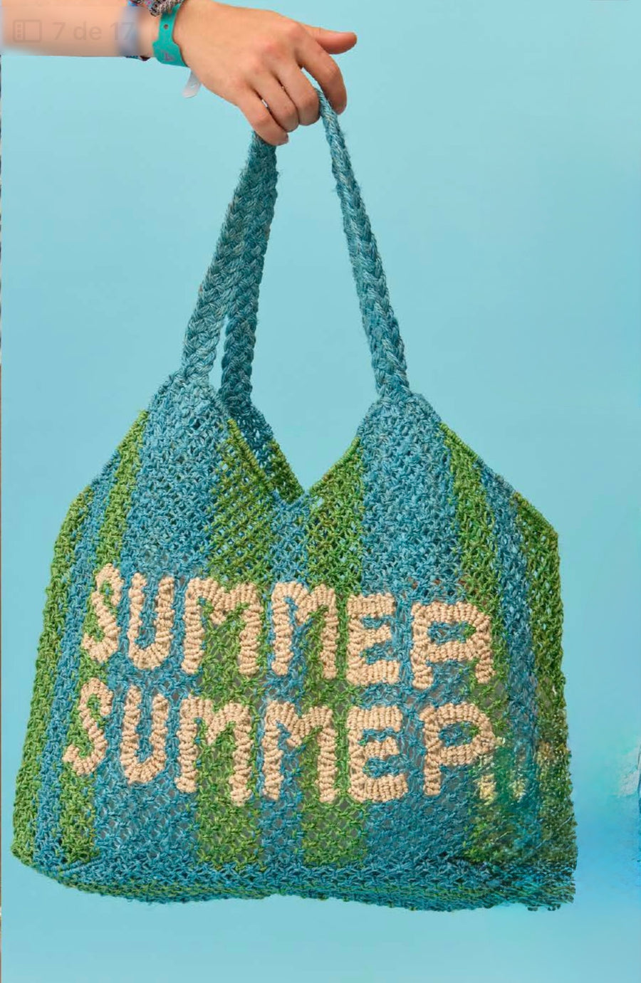 SUMMER SUMMER JUTE BAG
