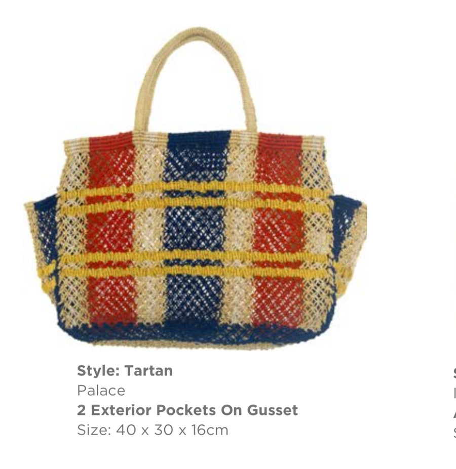 TARTAN JUTE  - SMALL / MULTICOLOR PALACE