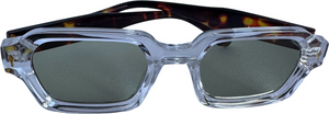 Clear / Carey Trendy Sunglasses