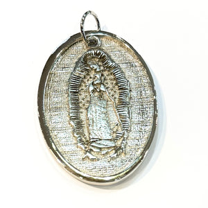 Virgen De Guadalupe Maxi  Medal Pendant
