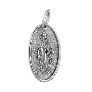 Virgen De La Milagrosa Maxi Medal Pendant