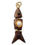 Wooden Small Fish Charm