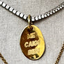 ME CAIGO BIEN  Unisex Word  Plate Pendant