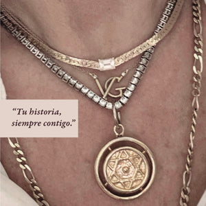 Circular Magen David  Pendant