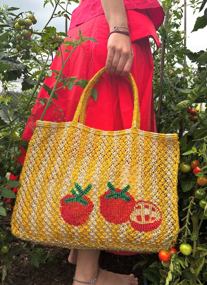 TOMATO JUTE BAG - SMALL
