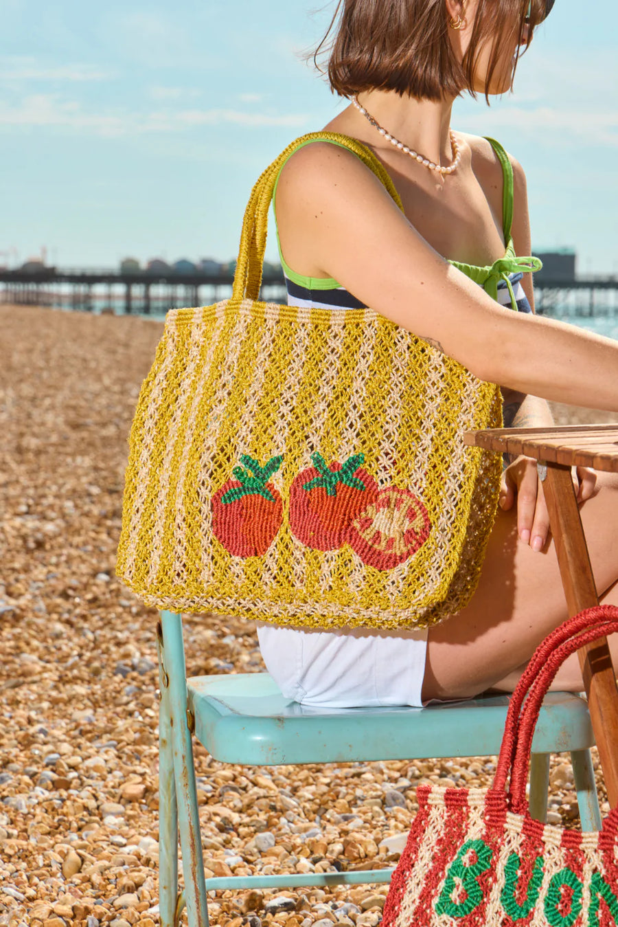 TOMATO JUTE BAG - SMALL