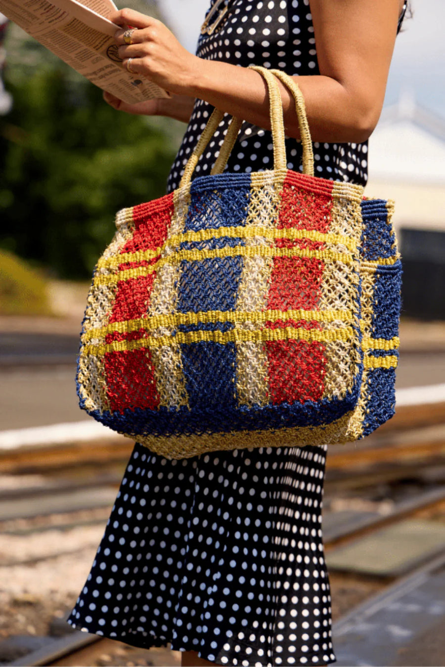 TARTAN JUTE  - SMALL / MULTICOLOR PALACE