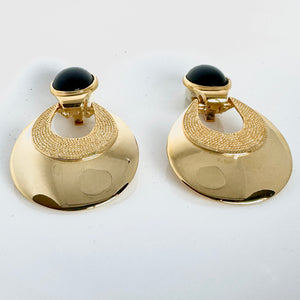 Vintage Dangle Gold Earrings