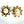 Vintage Maxi Sun Shape Earrings