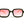 Black / Pink Square  Trendy Sunglasses