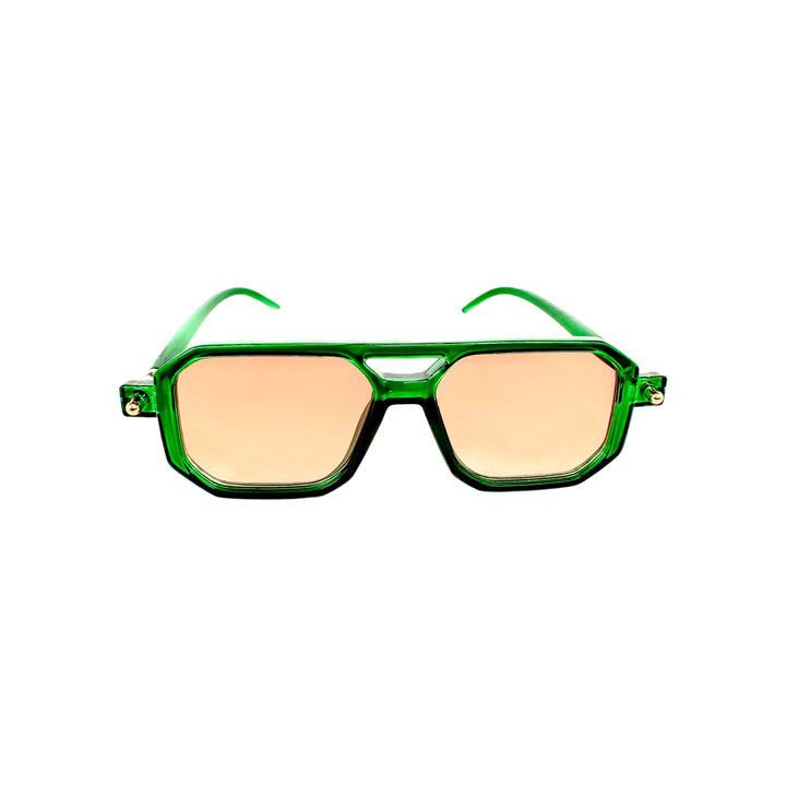 Green Aviator  Trendy Sunglasses