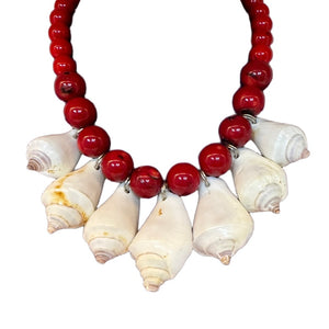 Seashell Orilla Unique Necklace
