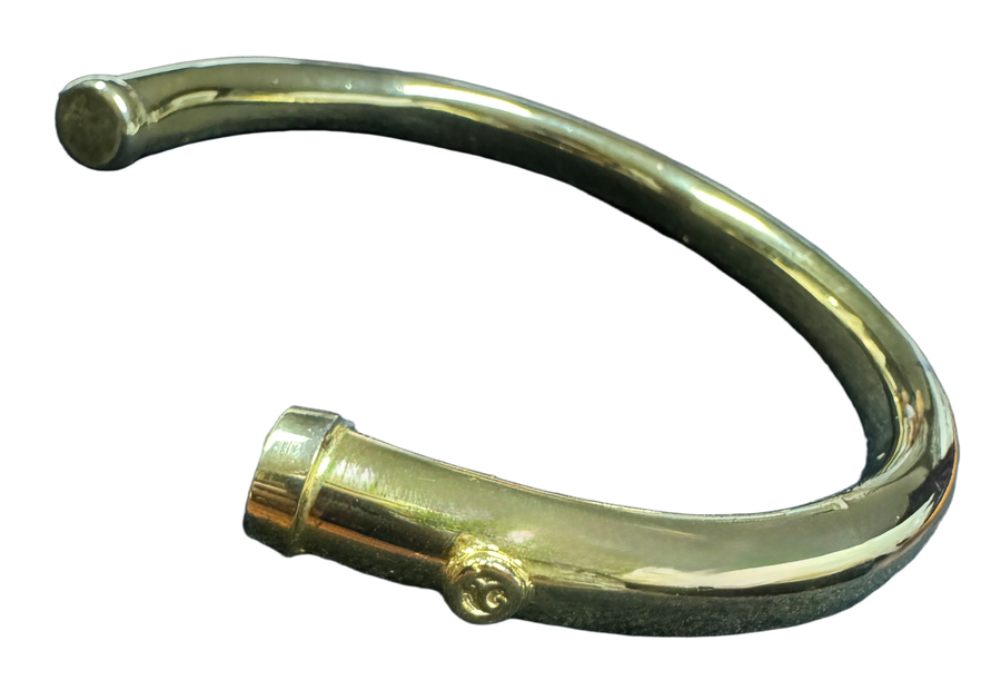 Maxi Tube Ring Type Collar  Necklace