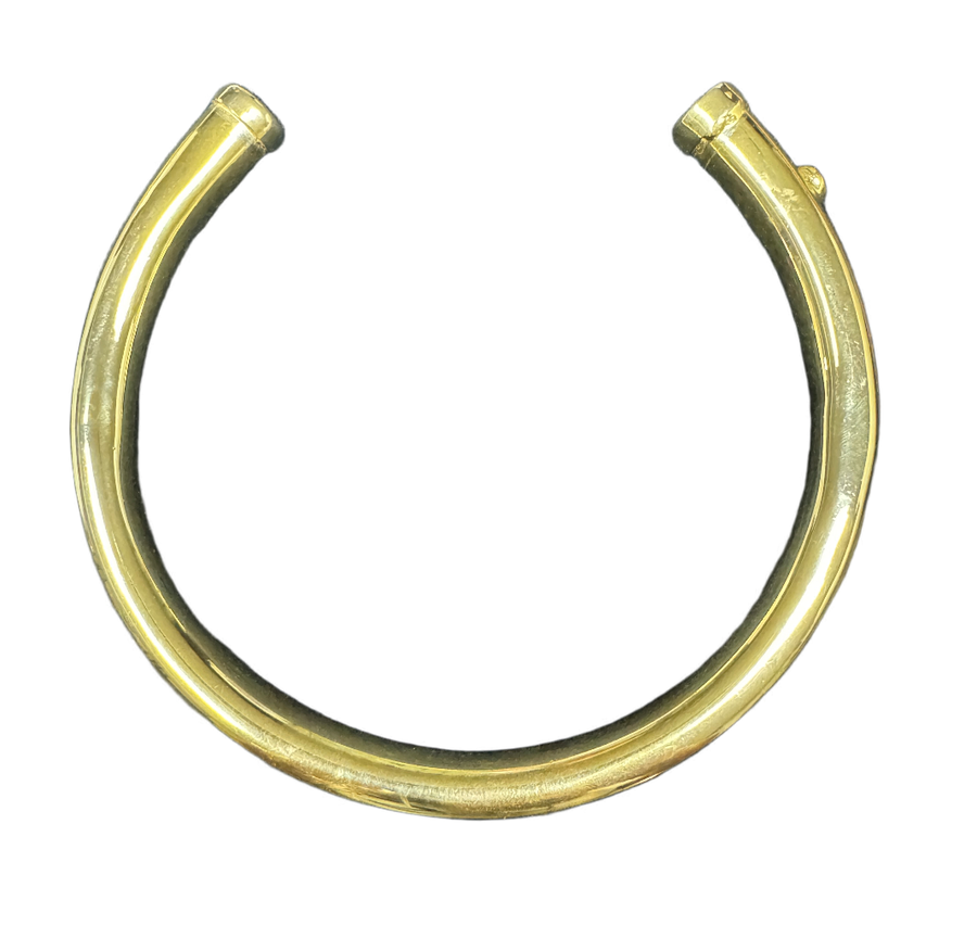 Maxi Tube Ring Type Collar  Necklace