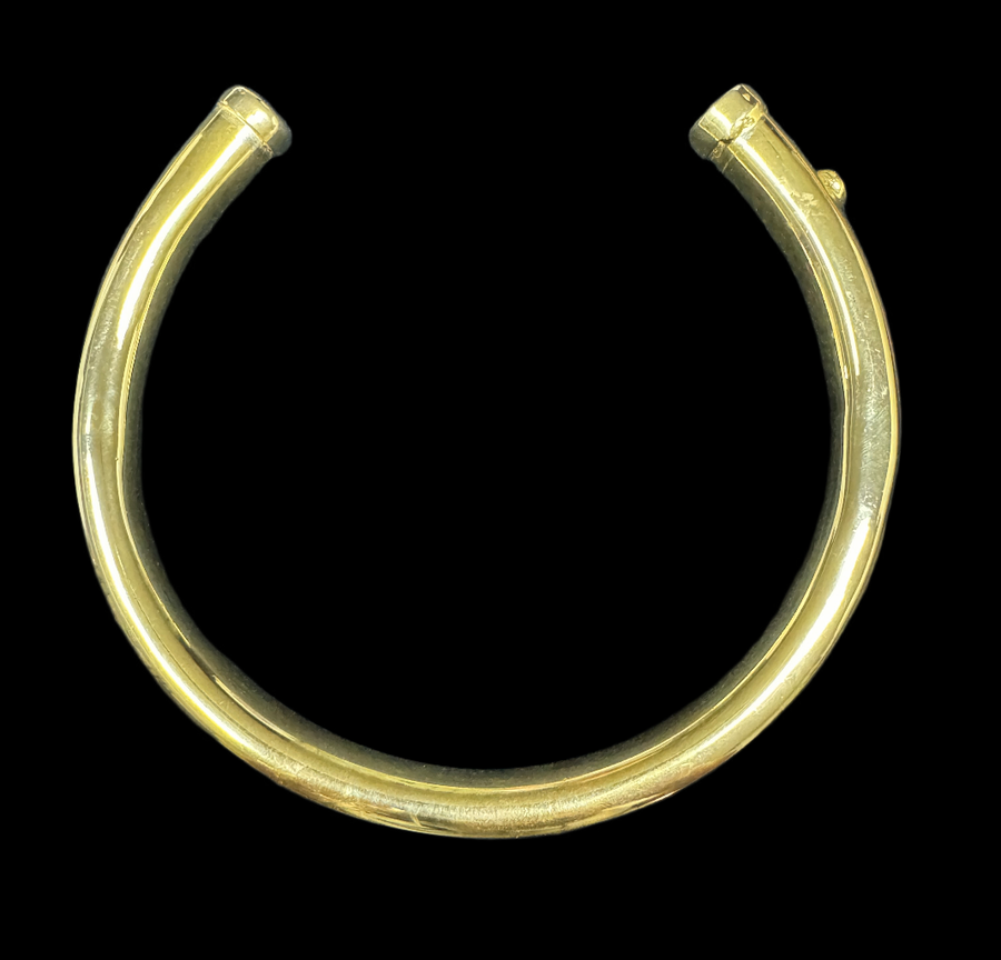 Maxi Tube Ring Type Collar  Necklace