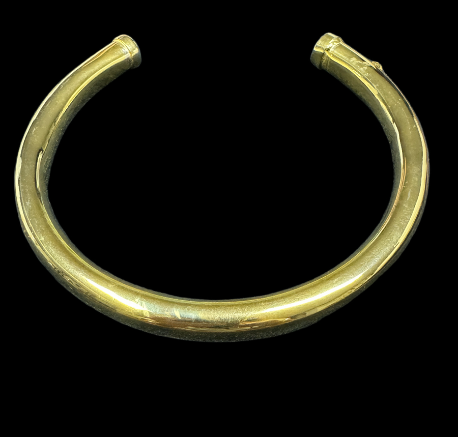 Maxi Tube Ring Type Collar  Necklace