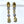 BRIGHT COLORS LINEAR EARRINGS