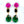 BRIGHT COLORS DROP EARRINGS