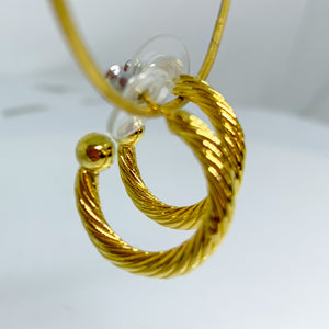 Swerl Hoops Earrings