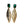 Drop Leave & Crystal Statement Earrings