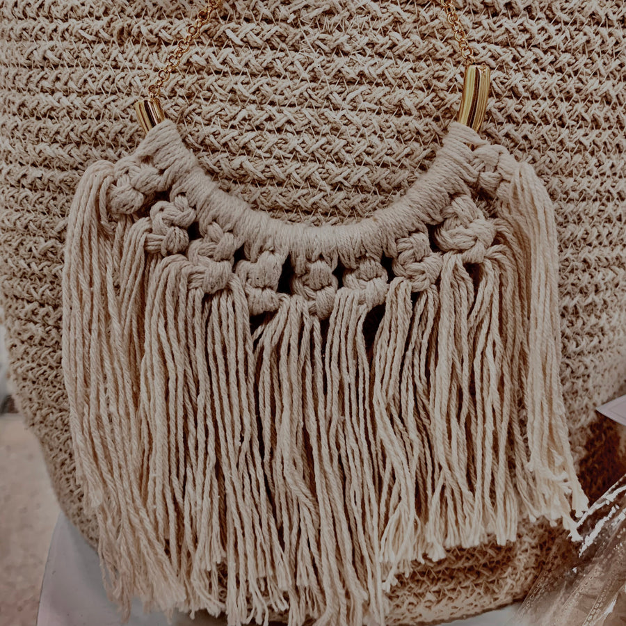 Luxury Macrame Gold Plated Necklace