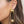 Oval Ring Statement Earrings