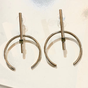 Half Circle Linear Earrings