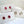 BRIGHT COLORS SMALL STUD EARRINGS