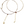 Minimal Movement Pearl Lariat Necklace
