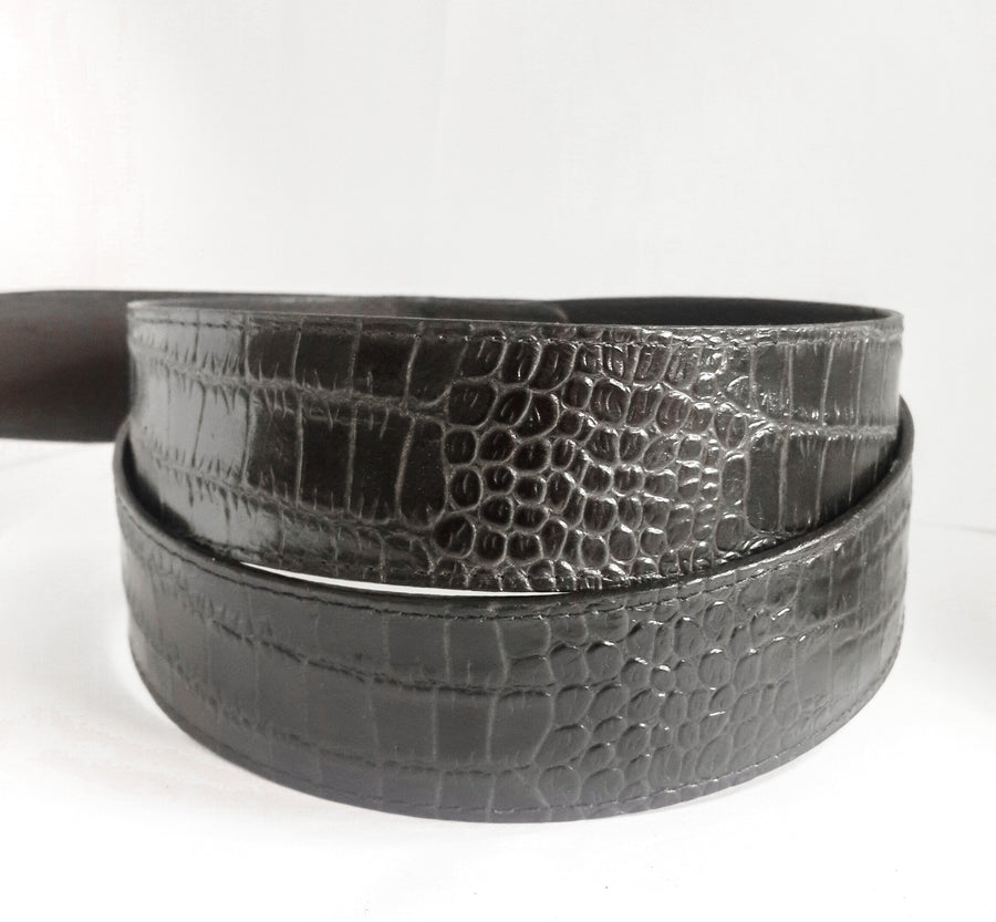 Various Black Leather Belt
