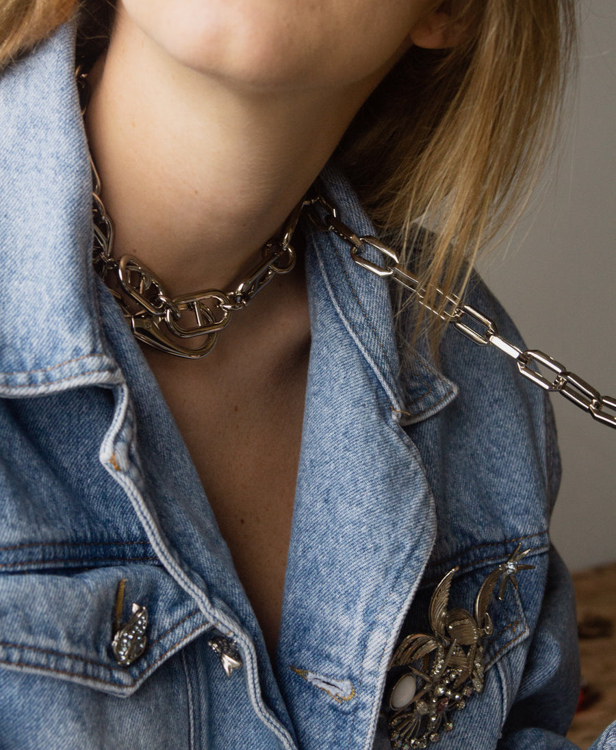 Chunky XXL Link Modern Chain Necklace
