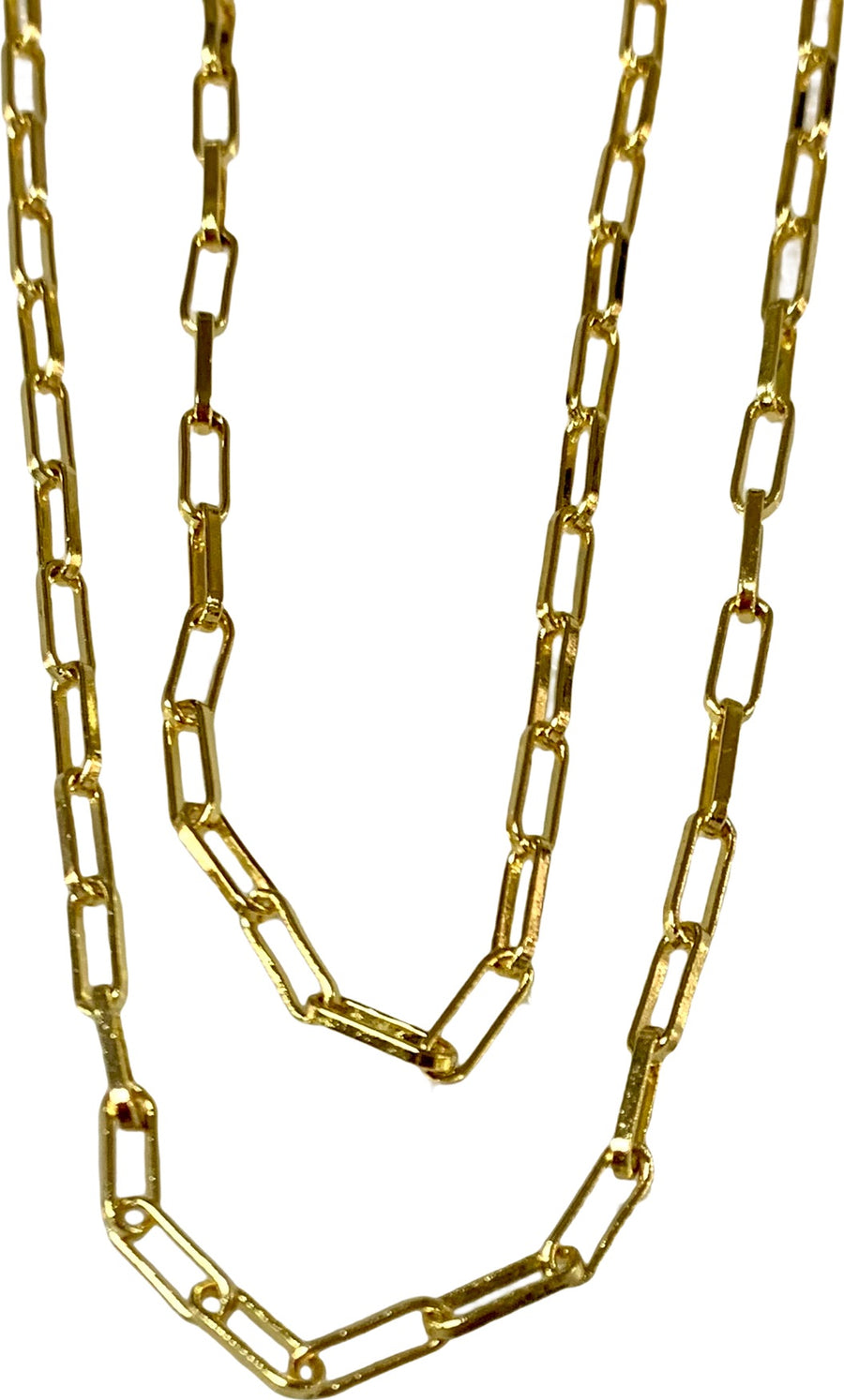Paper-Clip Chain Necklace