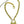 Gold Plated Locked Heart Pendant Necklace