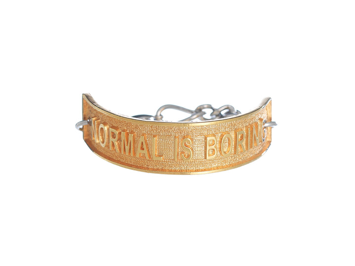 Normal is Boring Choker Necklace