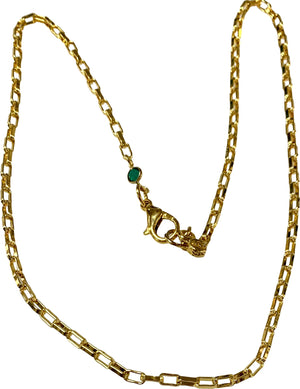 Paper-Clip Chain Necklace