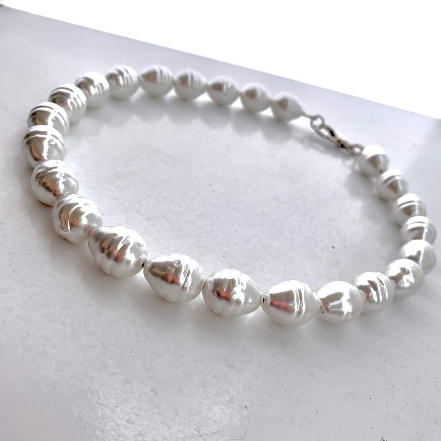 Chunky Pearls  Trend 45cm Necklace