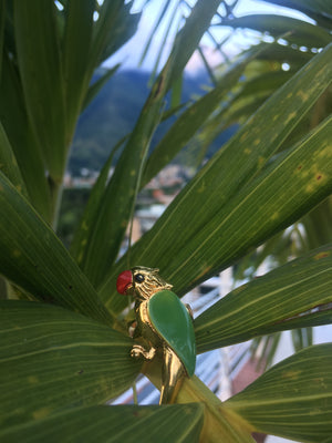Guacamaya Parrot Ring